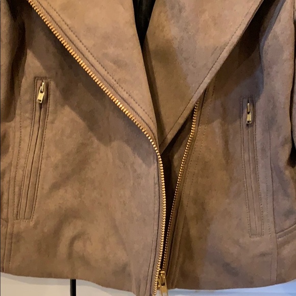 JCrew Mercantile XS brown suede jacket - Picture 4 of 4